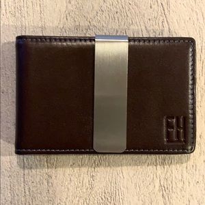 Slim Leather Forrest & Harold Wallet Money Clip